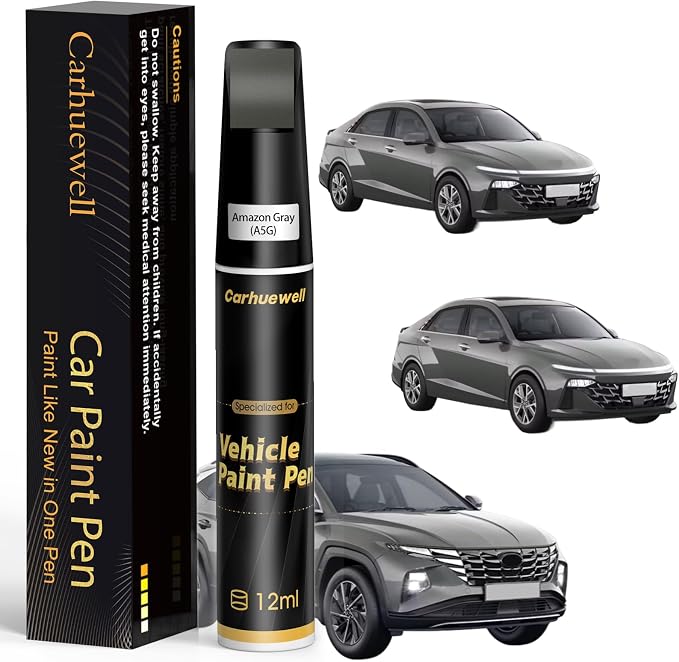Amazon Gray Touch Up Paint Compatible by Carhuewell