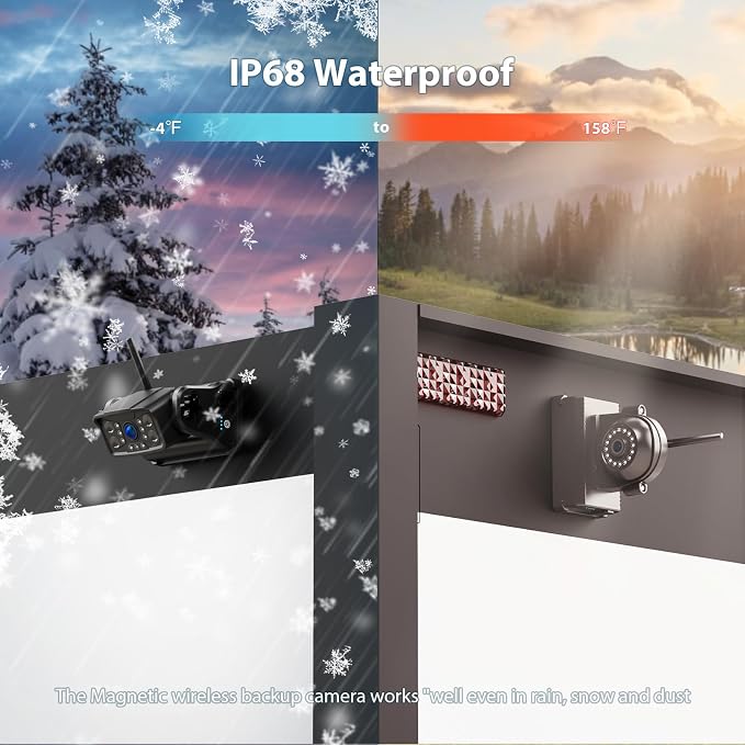 Magnetic Wireless Backup Camera: Portable Rechargeable Battery - Image 6