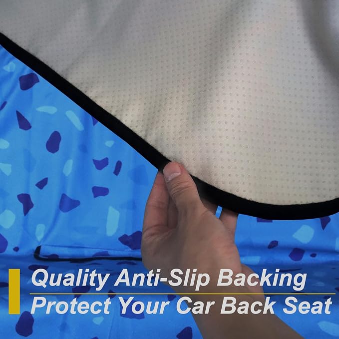 Back Seat Cover for Car Trucks Van SUV, Waterproof Rear Bench Towel Seat Covers - Image 5