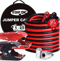 TOPDC 1 Gauge 25 Feet Jumper Cables by TOPDC