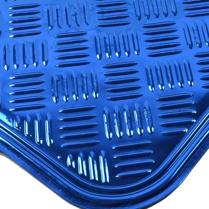 BDK 4-Piece All-Weather Universal Fit Front & Rear Floor Mats - Image 4