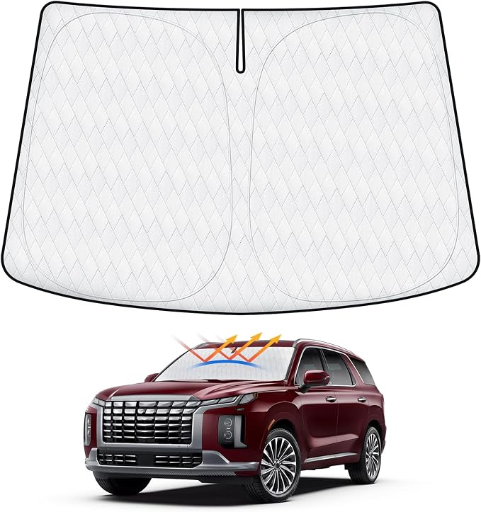 Cartist 5-Layer Windshield Sun Shade Custom Fit by cartist