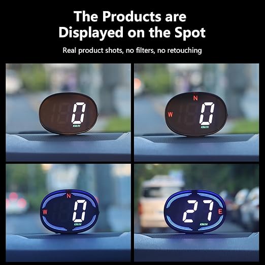 H2 GPS Speedometer Digital Speedometer GPS HUD Universal All Cars Head Up - Image 9