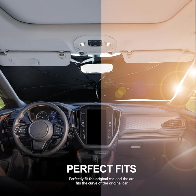 2019-2024 Upgraded for Subaru Forester Sunshade, Portable Foldable Sunshade - Image 2