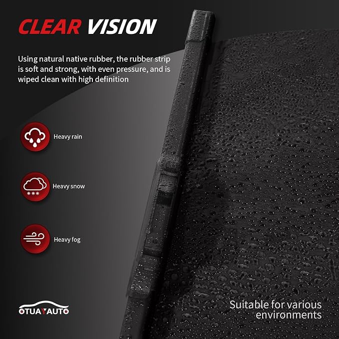 OTUAYAUTO Premium Windshield Wiper Blades - Image 5
