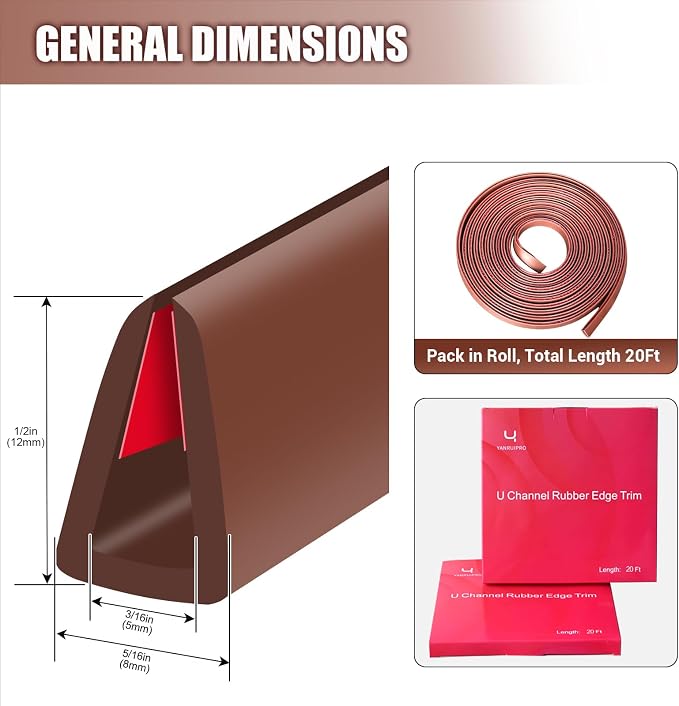 Rubber Edge Trim, Flexible Edge Trim - Image 2