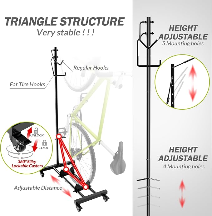 Vertical Bike Parking Stand - Image 3