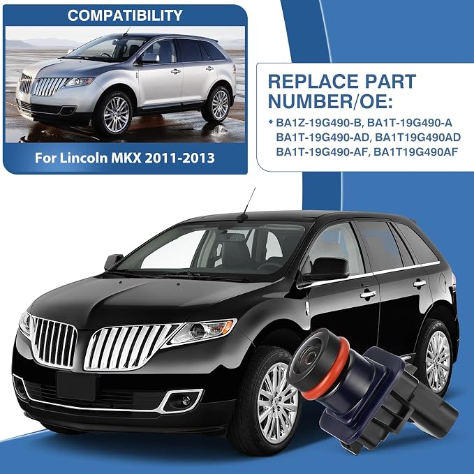 Rear View Backup Camera Fit for Lincoln MKX 2011-2013, Reversing Parking Assist - Image 2