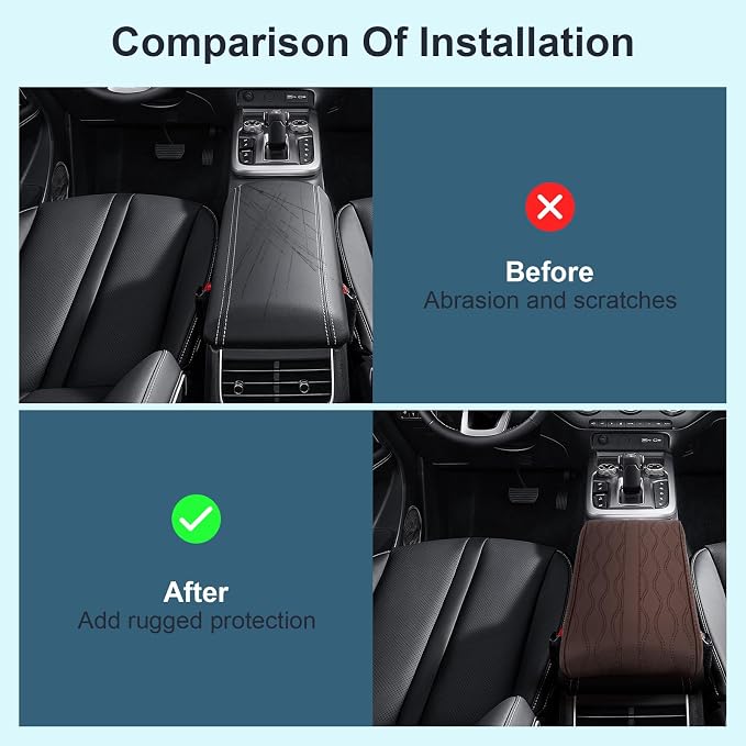 Memory Foam Car Armrest Cushion - Image 3