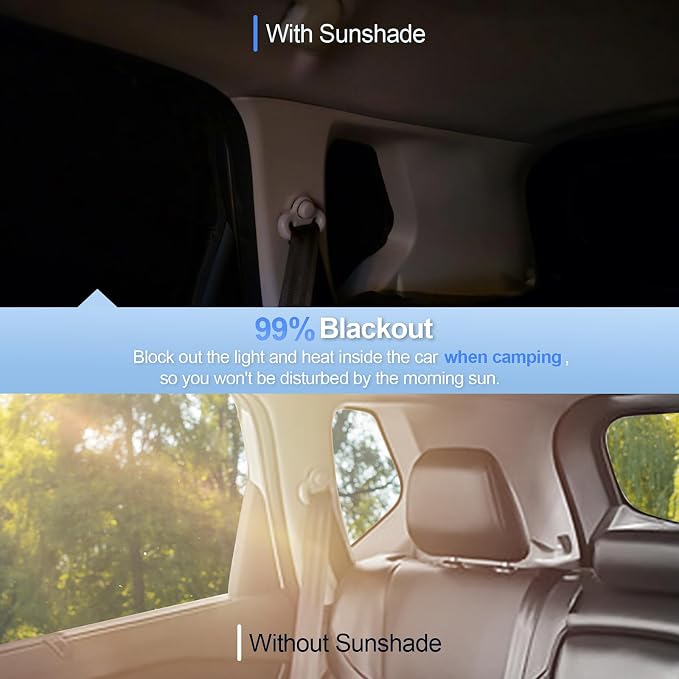 8pcs Car Window Shades for Volvo XC60 2018-2024 2025 Accessories, Windshield - Image 4