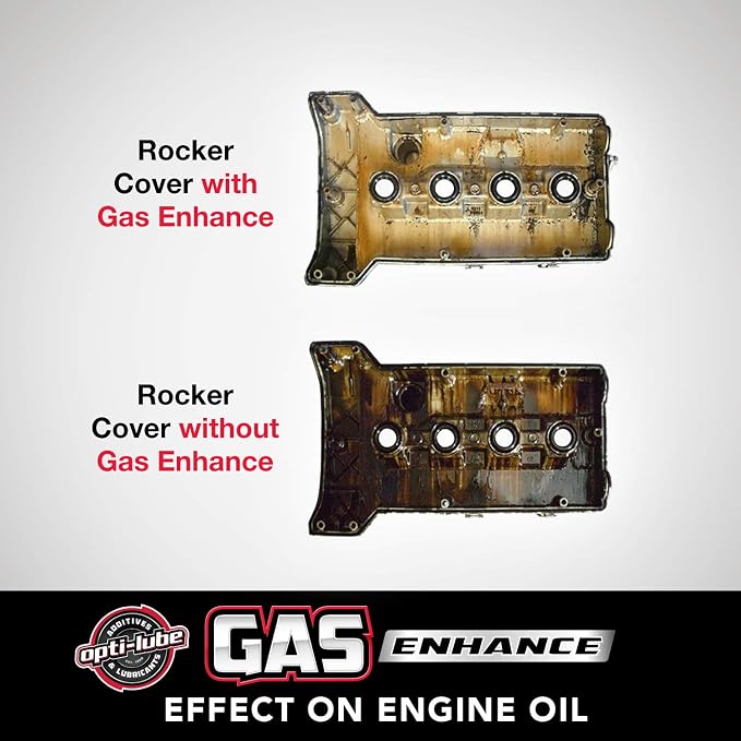 Opti-Lube Gas Enhance Fuel ADDITIVE: 8OZ 4 Pack Long Neck Bottles - Image 5