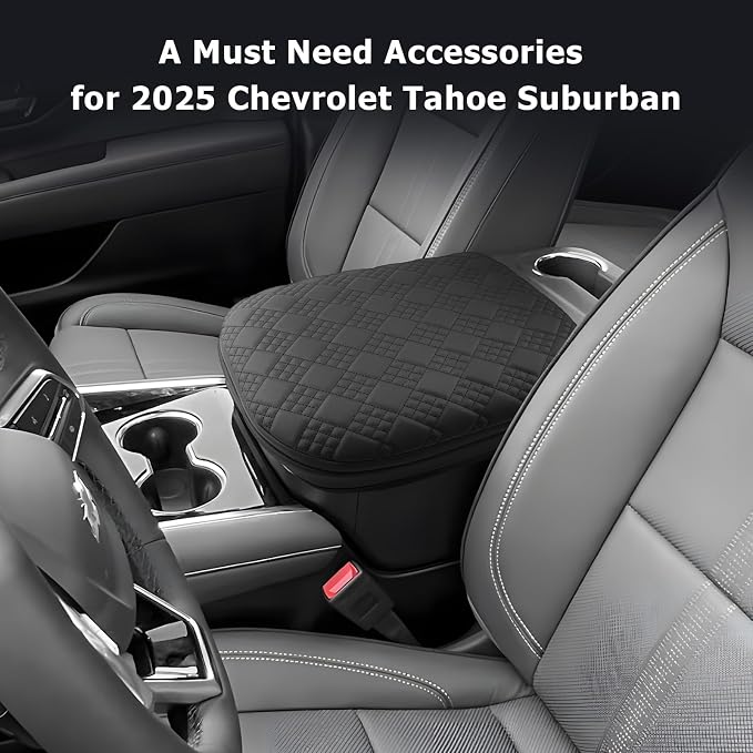 LUWU 2025 Suburban Tahoe Center Console Cover Compatible - Image 7