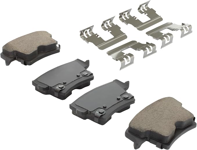 Premium Ceramic Rear Brake Pads Compatible - Image 2
