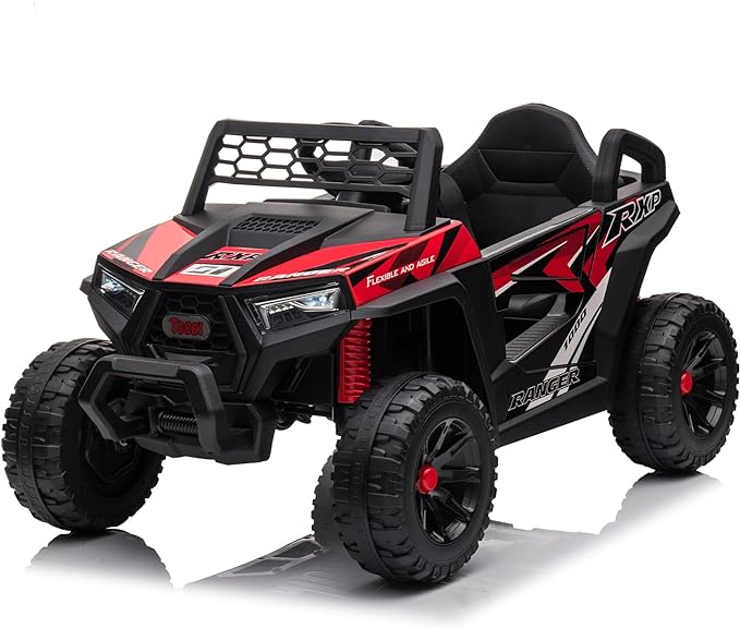 TOBBI 12V Kids Ride on Car, Electric Off-Road UTV Truck by TOBBI