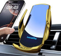 Wireless Car Charger, MAX 15W Fast Charging Auto Clamping, Sensing Phone Holder by Unknown