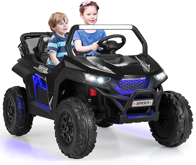 Costzon 2-Seater Ride on Car for Kids, 12V Kids' Electric Vehicles w/Remote by Costzon