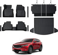 Floor Mats Set for Mazda CX-5 2017-2024 2025 Accessories, Full Coverage All by GALVAGNITE
