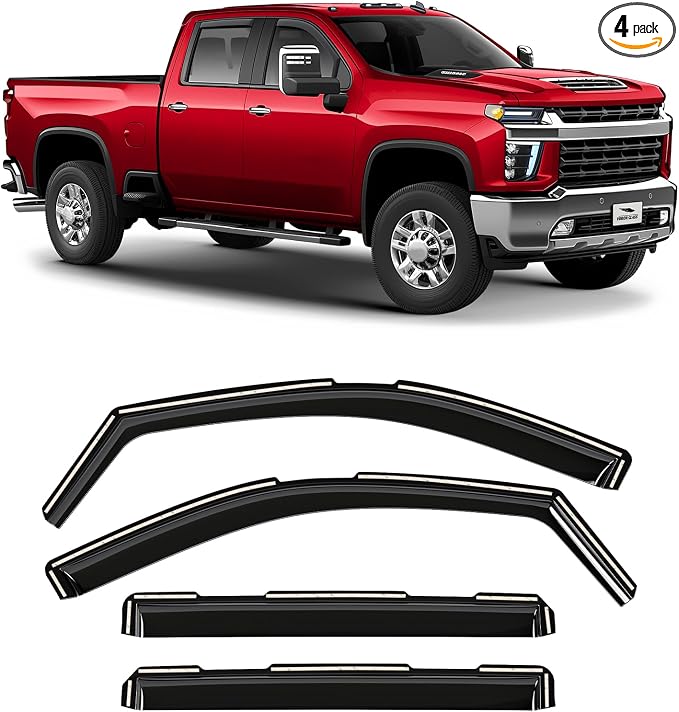 Voron Glass in-Channel Extra Durable Rain Guards by VoronGlass-highqualityautoaccessories
