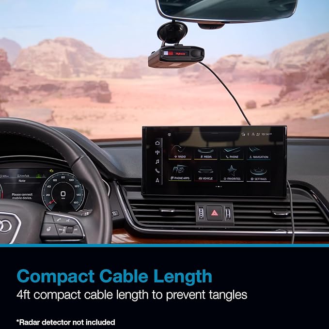 Escort USB-C to RJ11 Power Cord Radar Detectors Including MAX 360, MAX 360c - Image 6