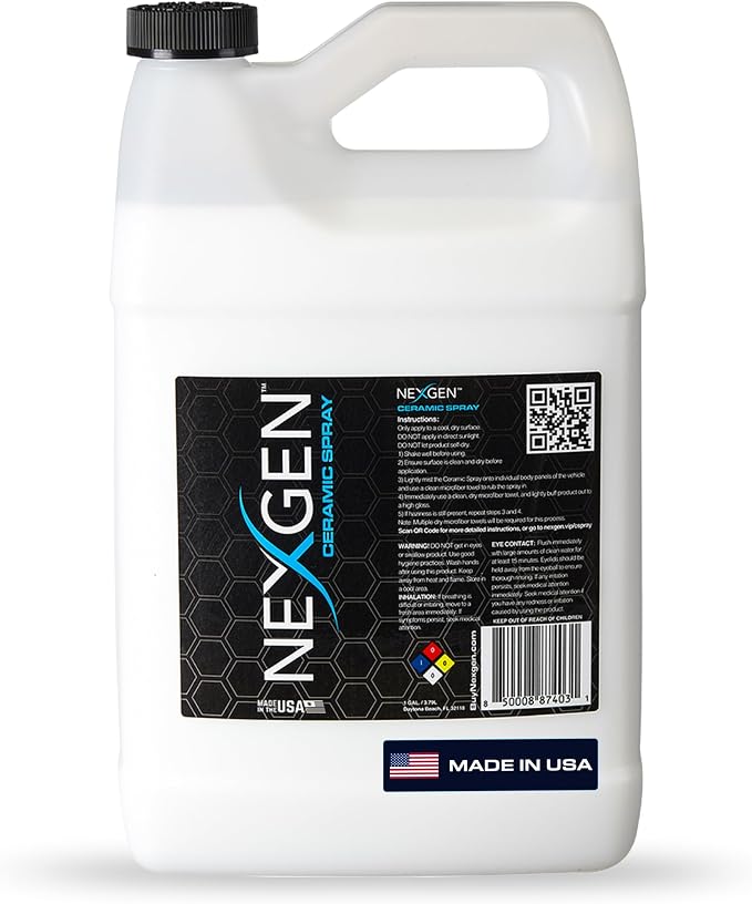Nexgen Ceramic Spray Silicon Dioxide — Easy to Apply, Ceramic Coating Spray by NEXGEN