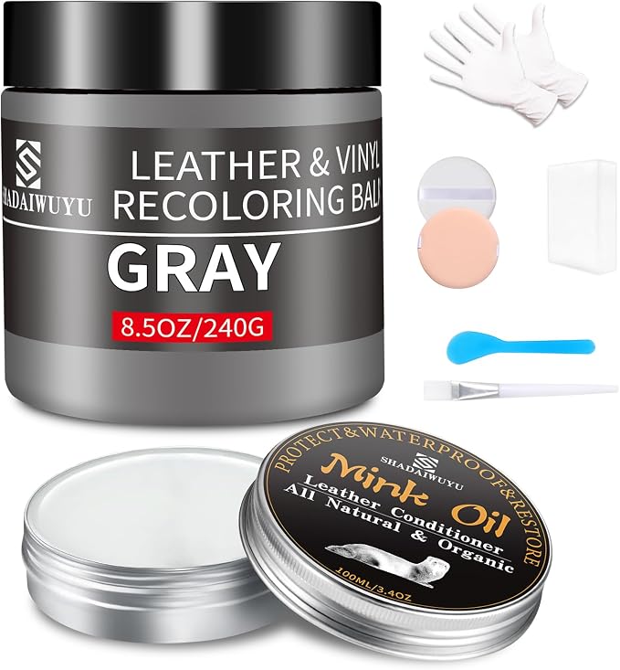 8.5oz Leather Recoloring Balm by SHADAIWUYU
