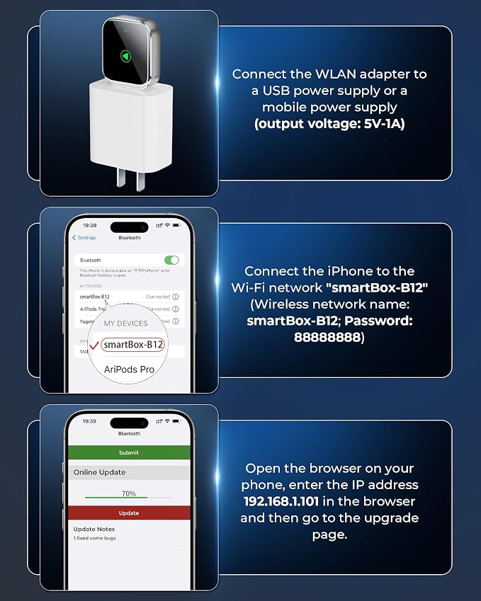 Mini CarPlay Wireless Adapter for Apple iPhone - Image 7