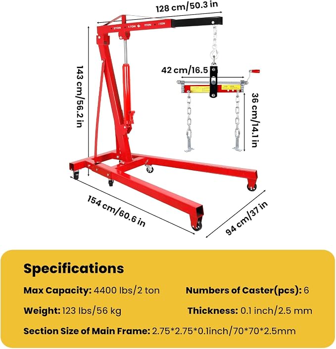 Engine Hoist Cherry Picker - Image 2