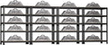 5-Shelf Heavy Duty Shelving by BuxWellBang