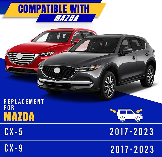 3 wipers Replacement for 2017-2022 2023 Mazda CX-5 2017-2022 2023 Mazda CX-9 - Image 5