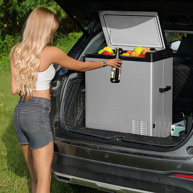 VEVOR 12 Volt Car Refrigerator Fridge, 70Liter Single Zone Portable Freezer - Image 8