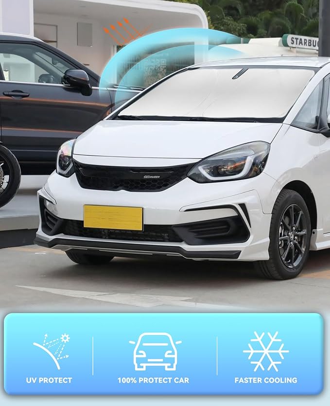 Sunshades Windshield Cover for Honda Fit 2007-2015 2020-2024 2025 Accessories - Image 5