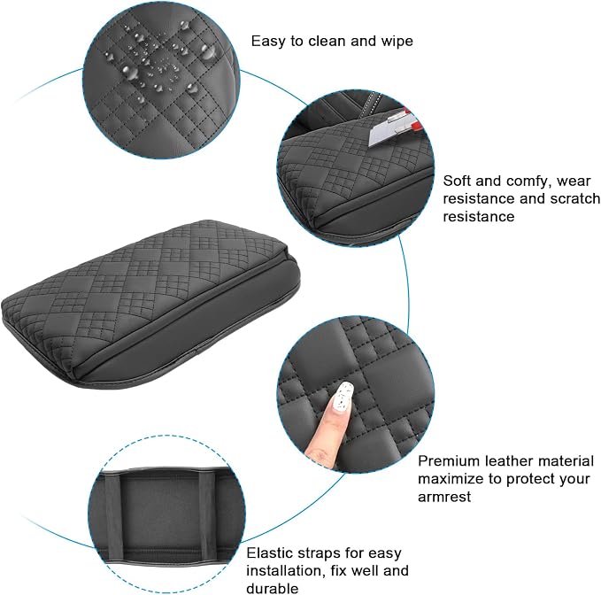 SXCY for 2025 Mitsubishi Outlander Sport Armrest Cover Pad for 2025 Mitsubishi - Image 5