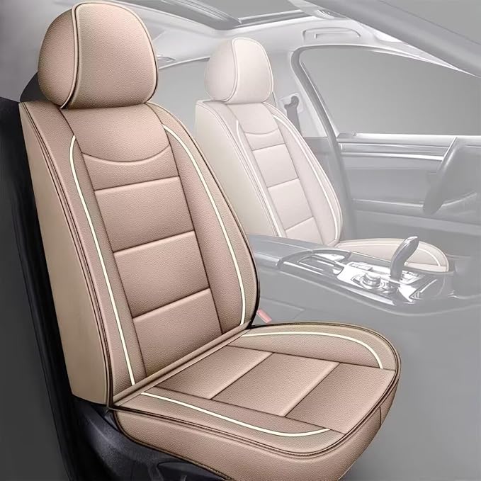 YORKNEIC Leather Car Seat Covers Fit by YORKNEIC
