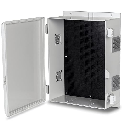 Outdoor Electrical Junction Box, ABS Water Resistant Enclosure by Namunanee