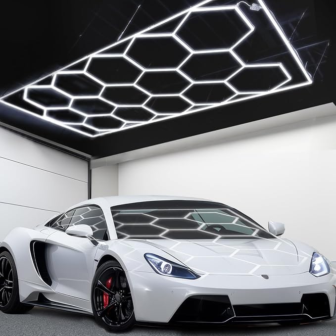 tewei Hexagon LED Garage Lights - Image 7