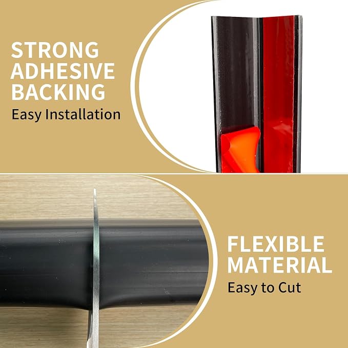 Tongmo Wall Corner Guard Edge Protector, Self-Adhesive Furniture Edge Strips - Image 5