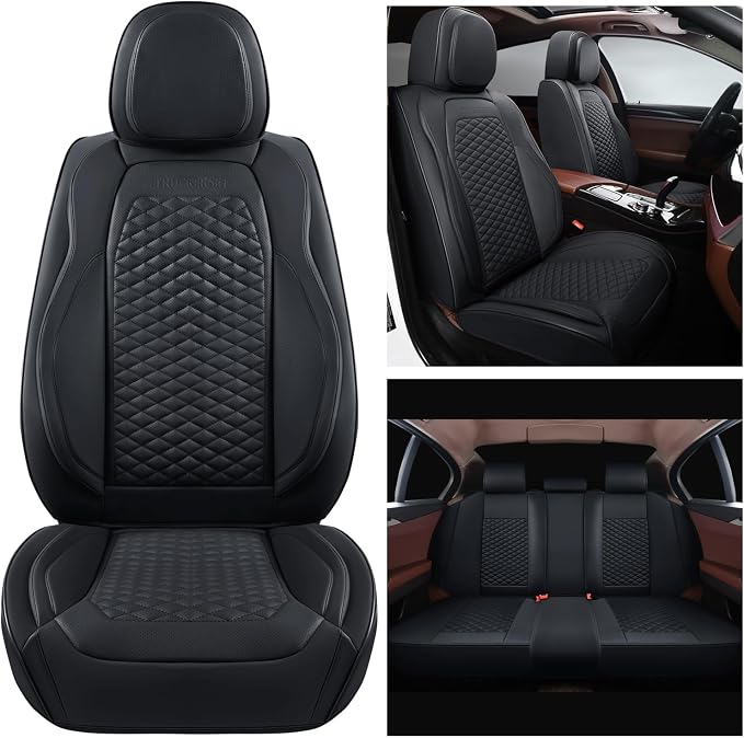 Car Seat Covers Full Set Leather Seat Covers Automotive Seat Covers Universal - Image 7