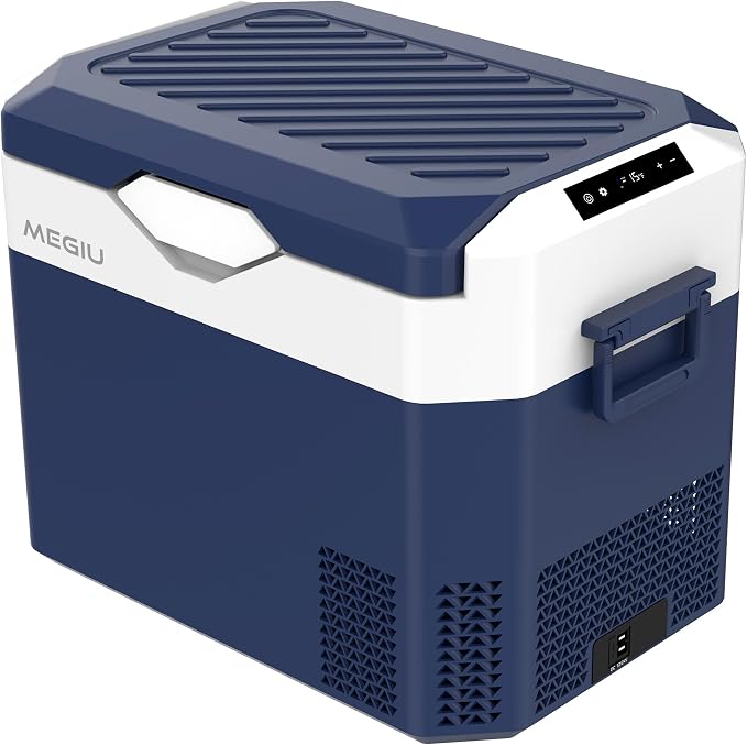 Car Refrigerator Portable 12V Fridge 32 Quart 12 Volt Freezer Compressor Cooler by Megiu