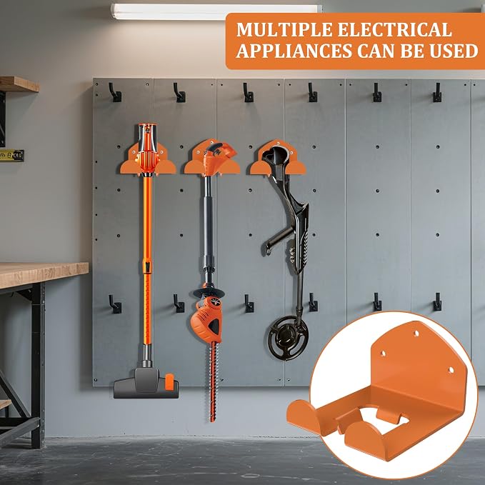 Garage Storage Trimmer Rack Garden Power Tool Hanger - Image 5