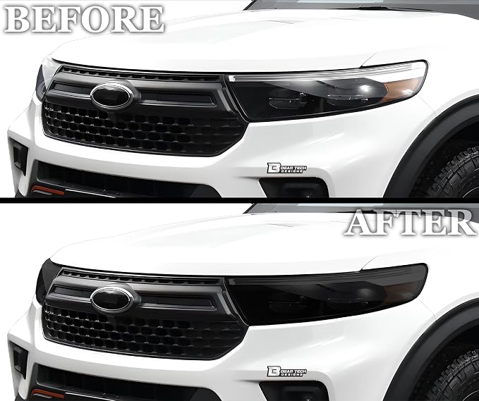 BOGAR TECH DESIGNS Precut Made for Ford Explorer 2020-2024 Full Headlight - Image 3