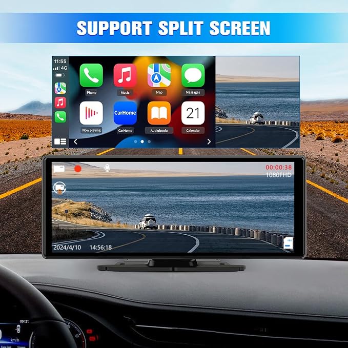Portable Wireless CarPlay Screen - Image 4