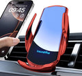 Wireless Car Charger, MAX 15W Fast Charging Auto Clamping, Sensing Phone Holder by Unknown