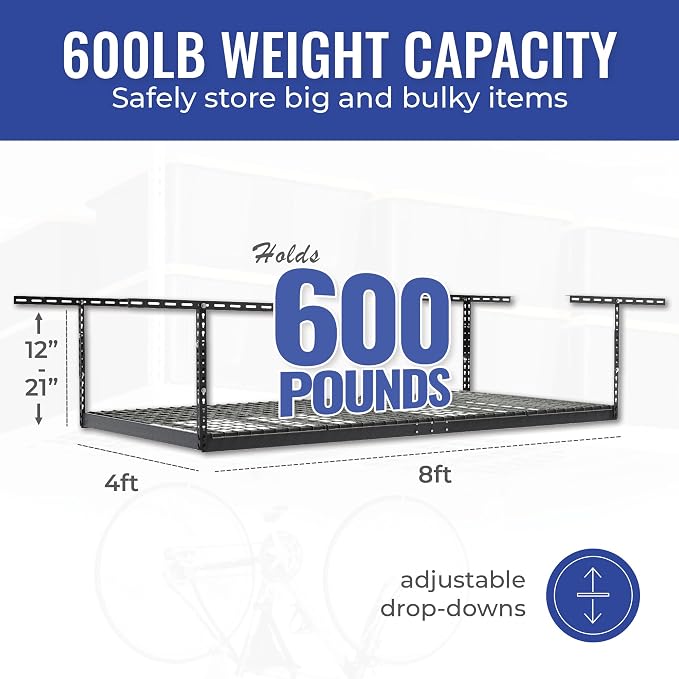 SafeRacks Overhead Storage Rack - Image 5