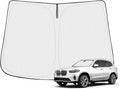 Windshield Sun Shade for 2018-2024 BMW X3 Accessories Thicken 6-Layer Front by Canvcle