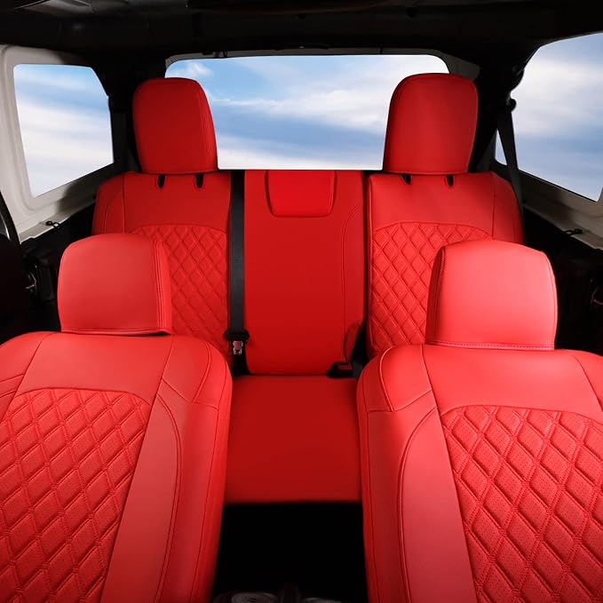 GIANT PANDA Customized Full Set Car Seat Covers - Image 6