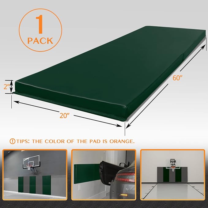 PROGOAL 2"/4" Thick Foam Protection Wall Pad，Gym Basketball-Court - Image 2