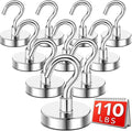 DIYMAG Magnetic Hooks, 110 lb Heavy Duty Strong Magnet by DIYMAG
