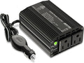 BESTEK 300W Power Inverter DC 12V to 110V AC, Durable Aluminum Housing Car by BESTEK