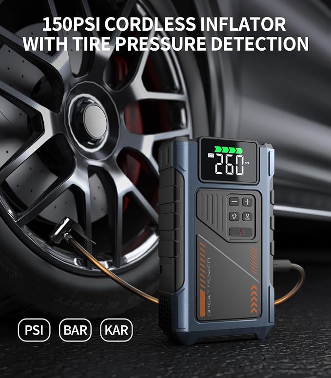 Car Battery Charger Jump Starter - Image 3