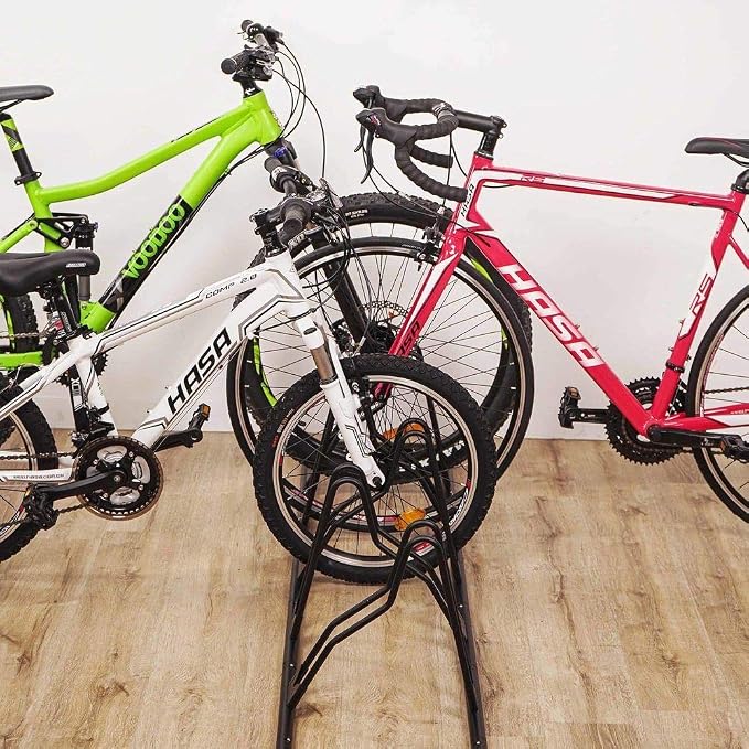 CyclingDeal Bike Rack Floor Parking Bike Stand - Image 8